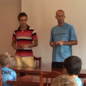 Fotbalový kemp v&nbsp;Heřmanicích navštívil Tomáš Fabián