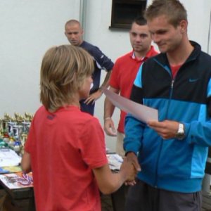 Fotbalový kemp v&nbsp;Heřmanicích navštívil Tomáš Fabián