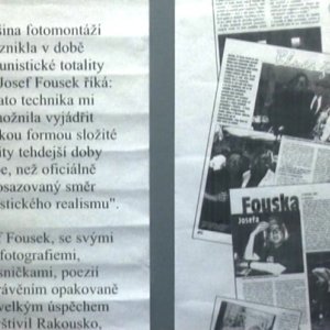 Josef Fousek vystavoval v&nbsp;Městském muzeu v&nbsp;Mimoni