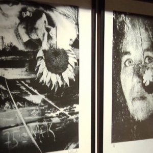 Josef Fousek vystavoval v&nbsp;Městském muzeu v&nbsp;Mimoni