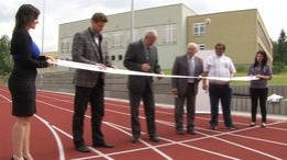 Slavnostní otevření sportovního areálu na ZŠ Pod Ralskem