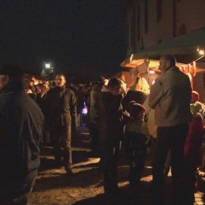 Rozsvícení vánočního stromu v Mimoni 2015